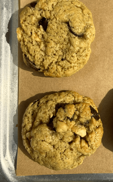 Cookie Chocolat Noir - Noisettes grillées & Fleur de sel