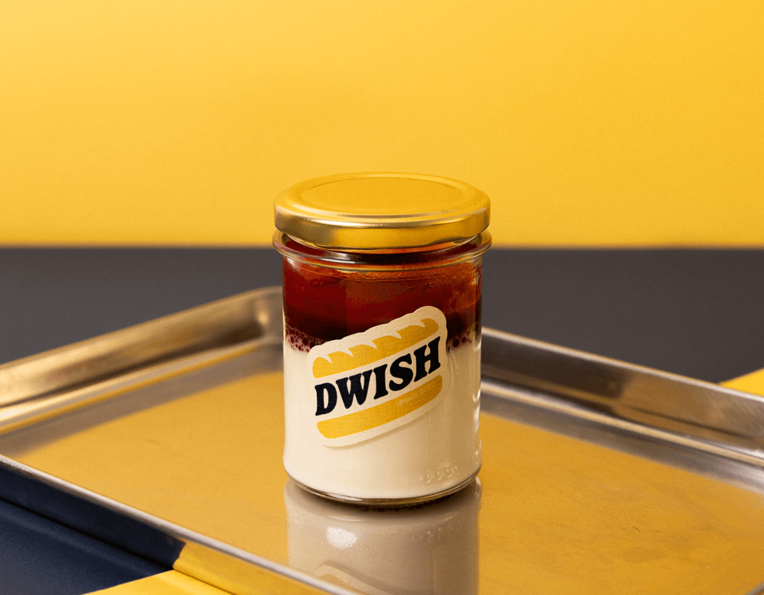 Panna Cotta Vanille - Coulis Fruits Rouges