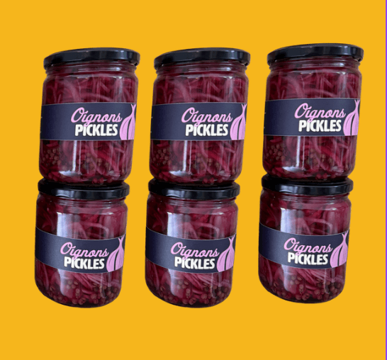 Oignons rouges Pickles - Pot 410g
