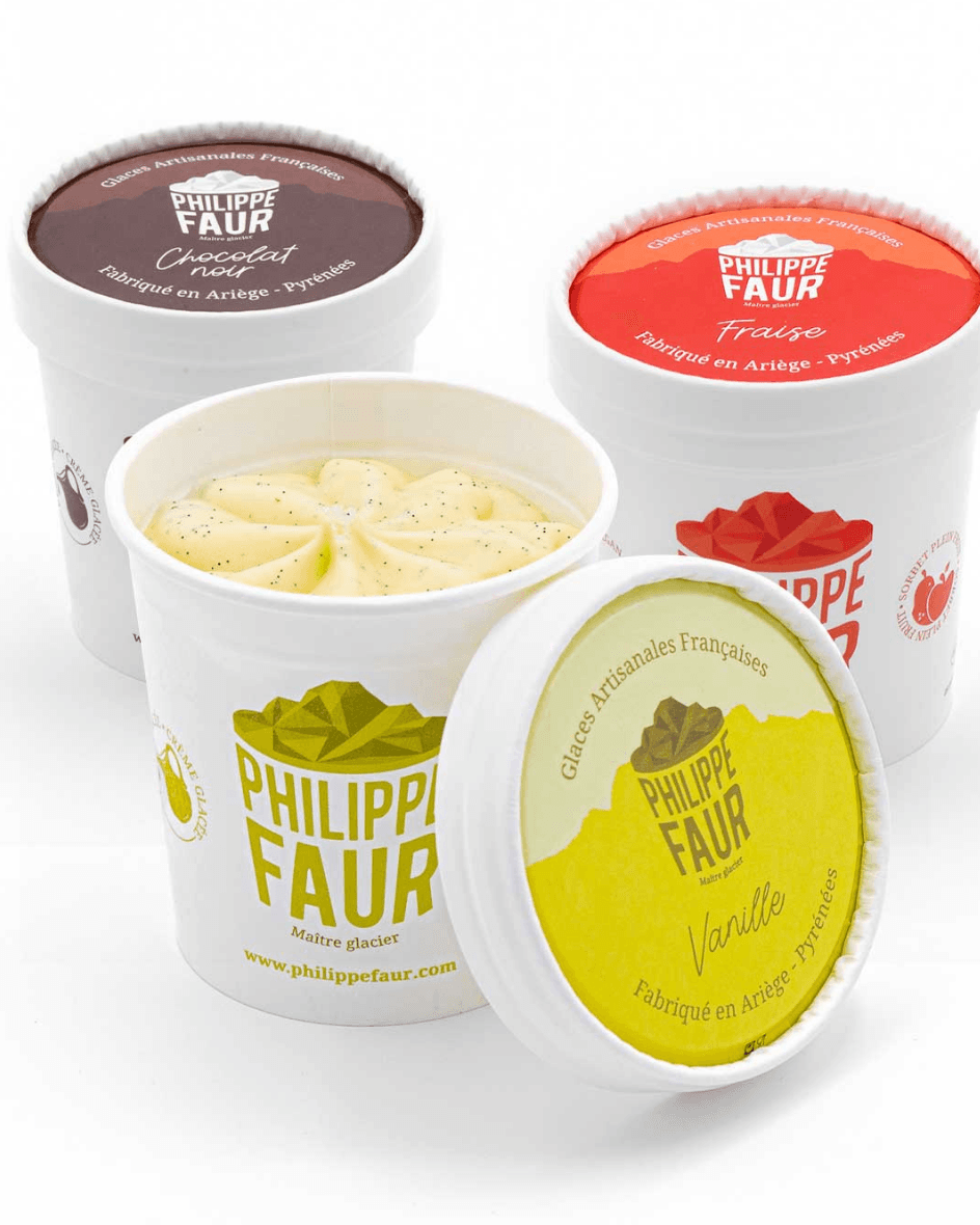 Pot de Glace BIO Philippe Faurr - Pot 100 ML