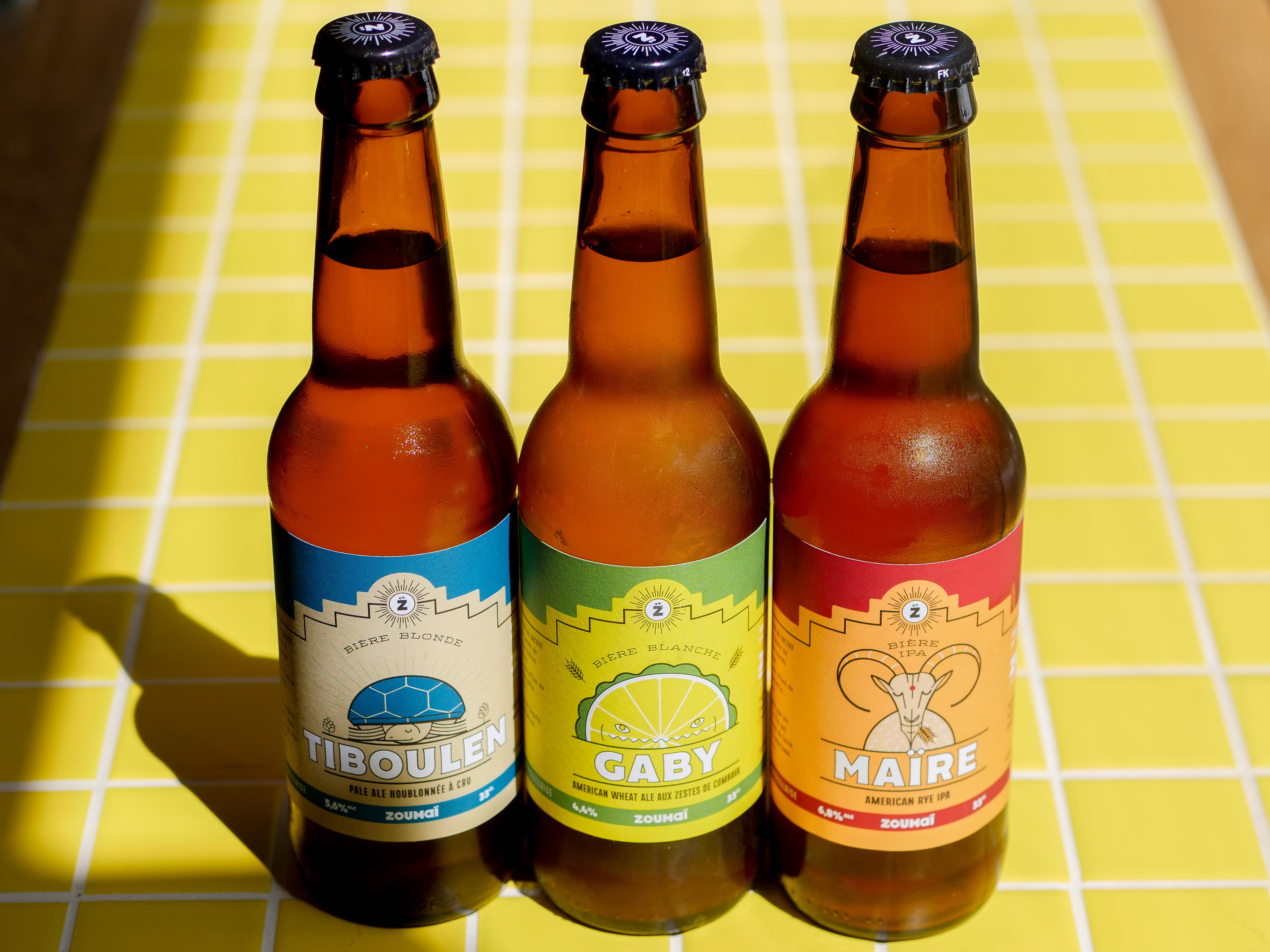 Bière Blonde Bio - ZOUMAI - Btl 33cl