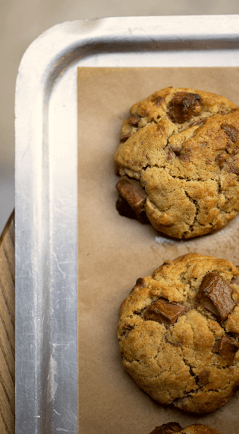 Cookie Chocolat Lait - Cacahuètes & Peanut butter