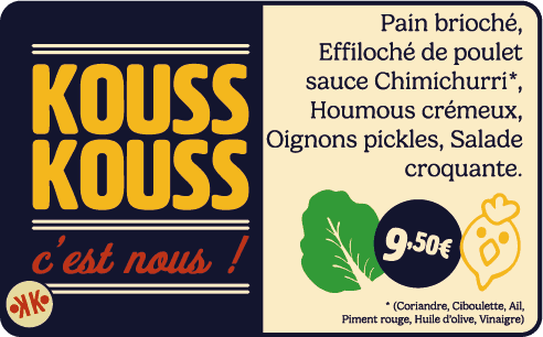 Kousskouss c'est nous !